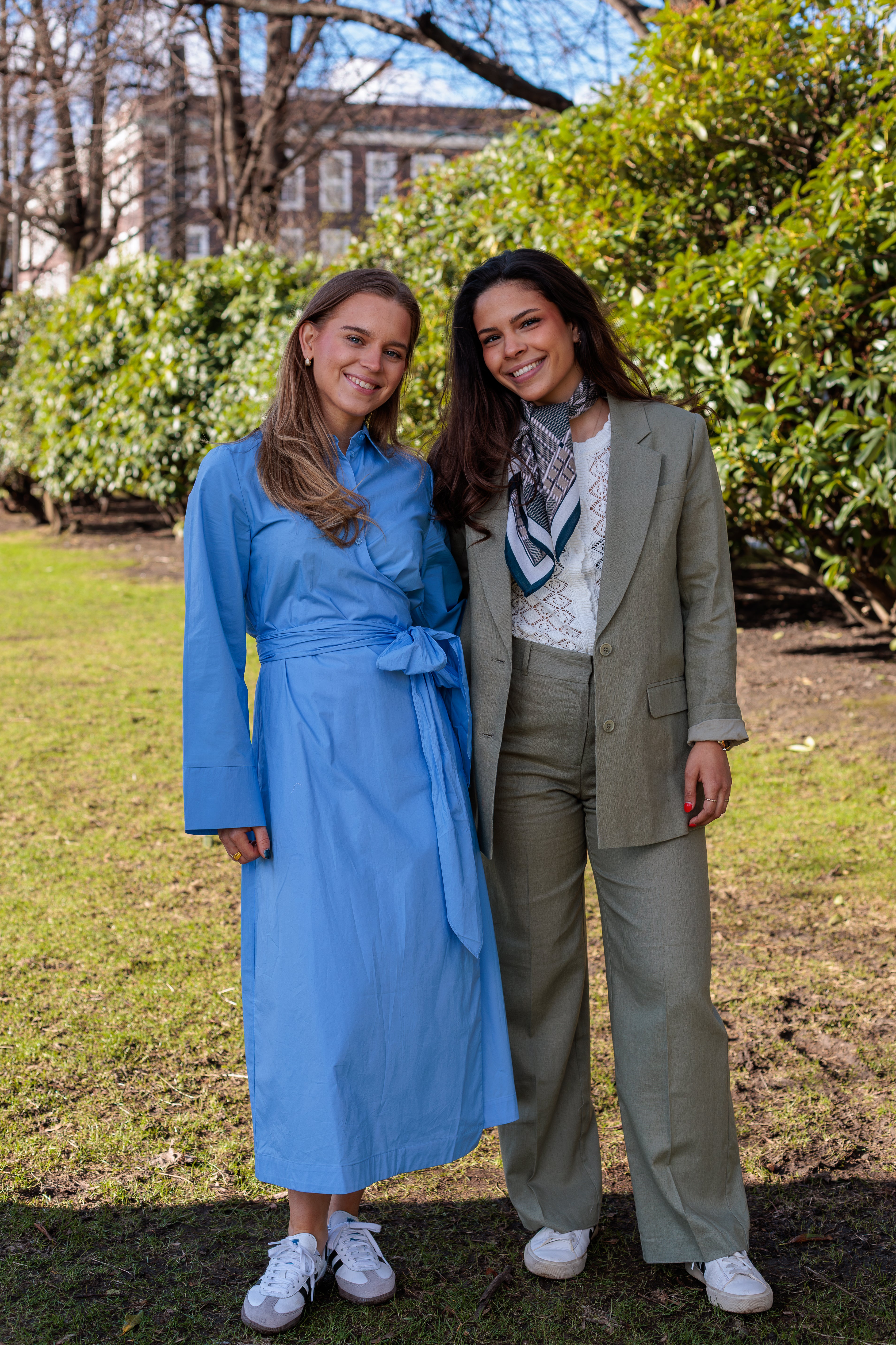 Aviana Lang Kjole - Blå/ Cornflower Blue